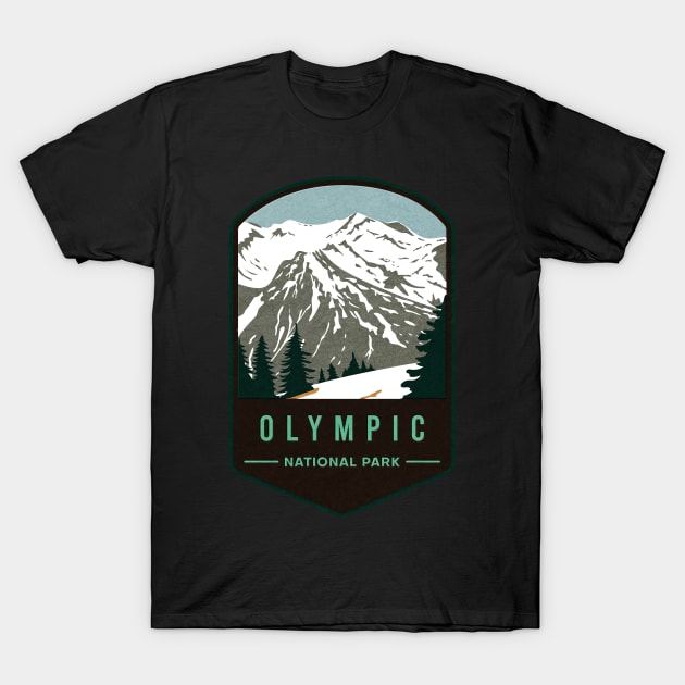 Olympic National Park T-Shirt by JordanHolmes